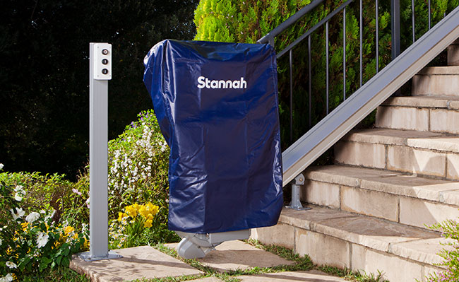 capa de proteccion para silla elevadora externa