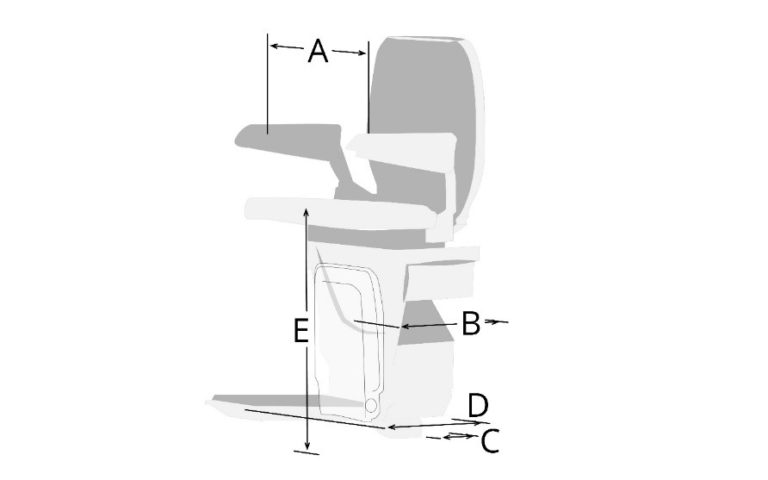 Medidas de las sillas salvaescaleras de exterior